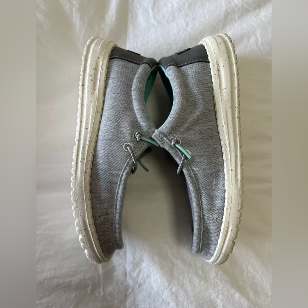 Hey Dude | Wally Youth Gray Casual Size US Youth 2-3 - Picture 7 of 9